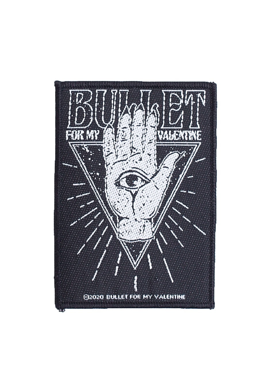 Bullet For My Valentine All Seeing Eye patch nera onesize