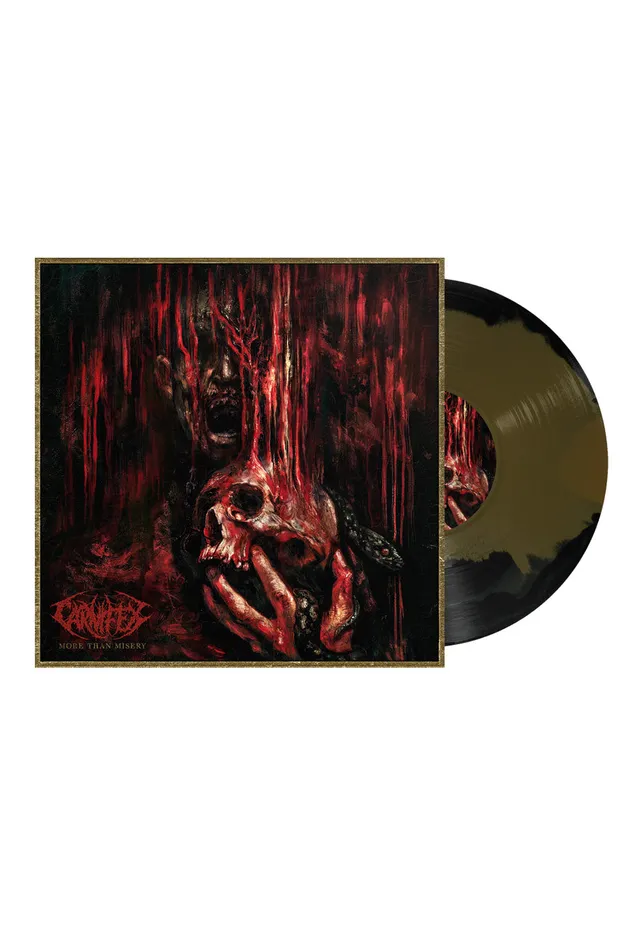 Carnifex More Than Misery Vinile Gold Black