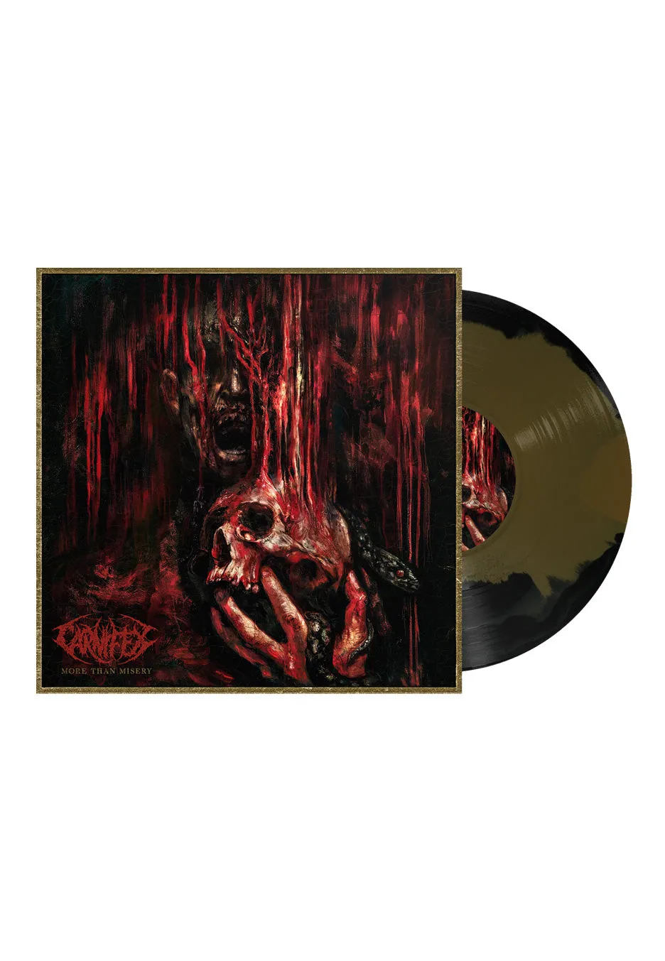 Carnifex More Than Misery Vinile Gold Black