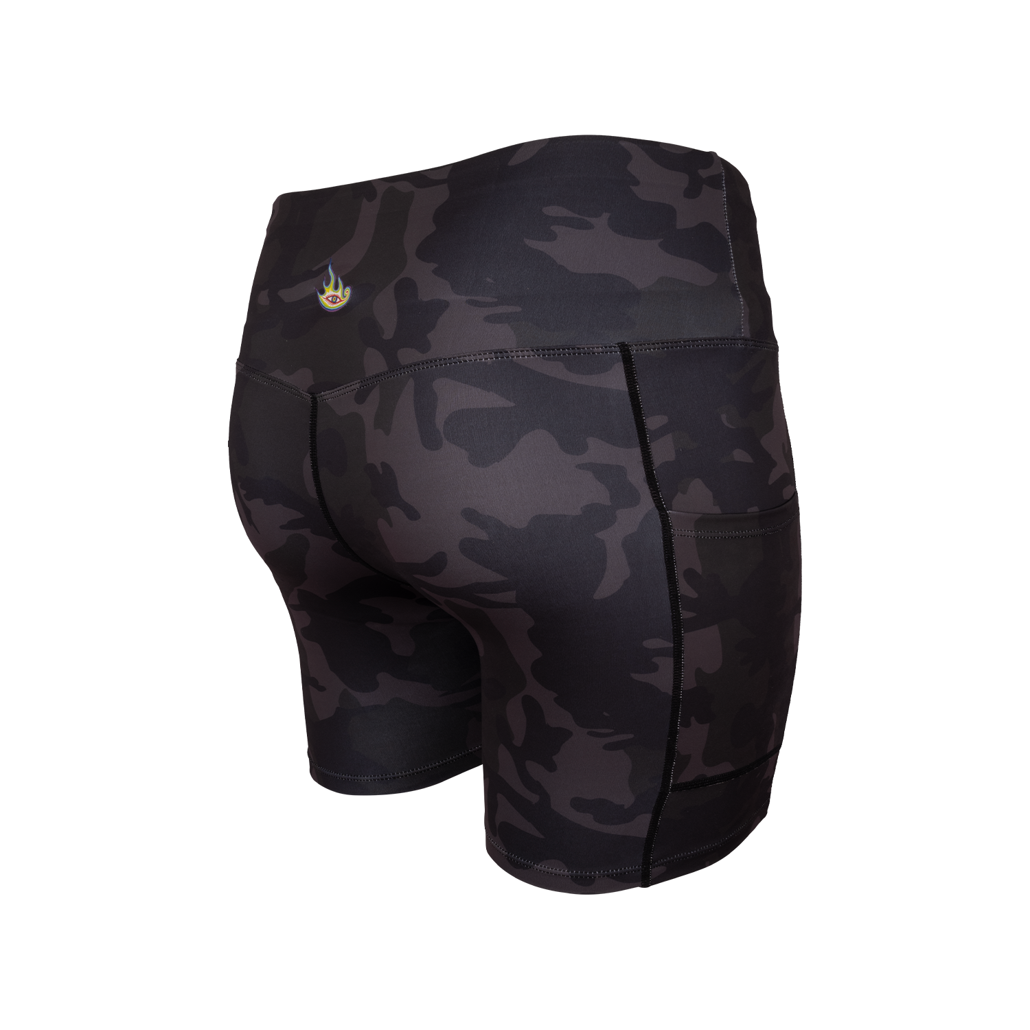 Tool Lateralus Camo shorts bici donna nero Large