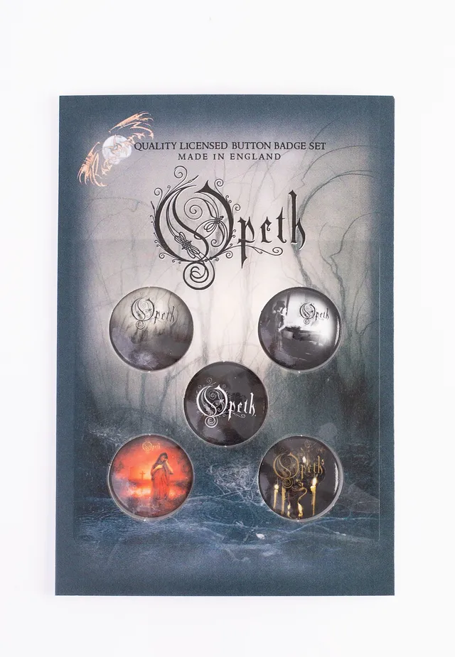 Opeth Classic Albums Spilla Button Multicolore