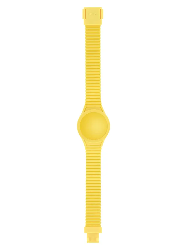 Hip Hop Hero.Dot Solar orologio donna silicone giallo 34 mm