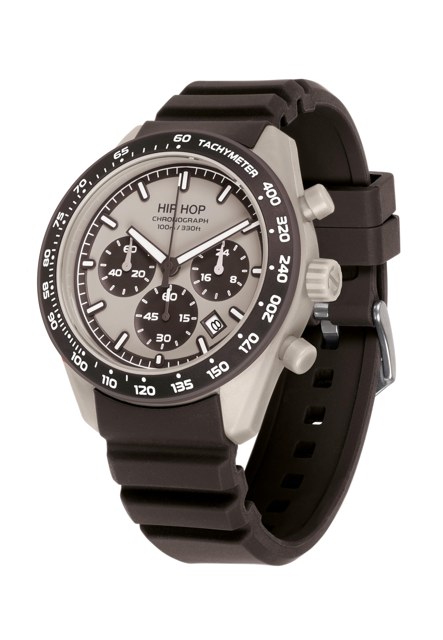 Hip Hop X Man HWU1346 orologio uomo verde cronografo