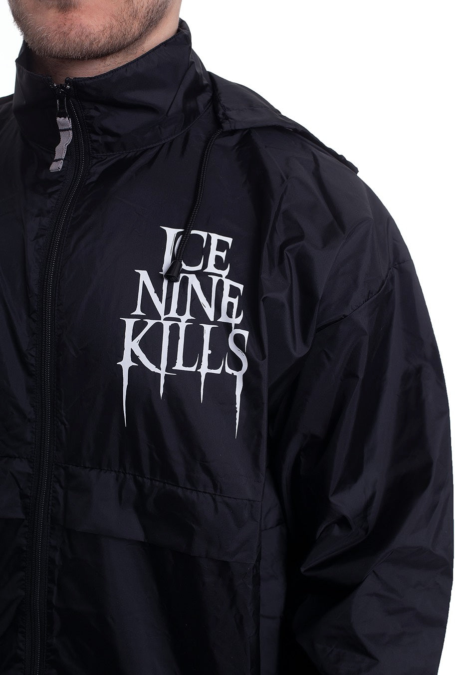 Ice Nine Kills Silver Scream giacca antivento nera S-XXL