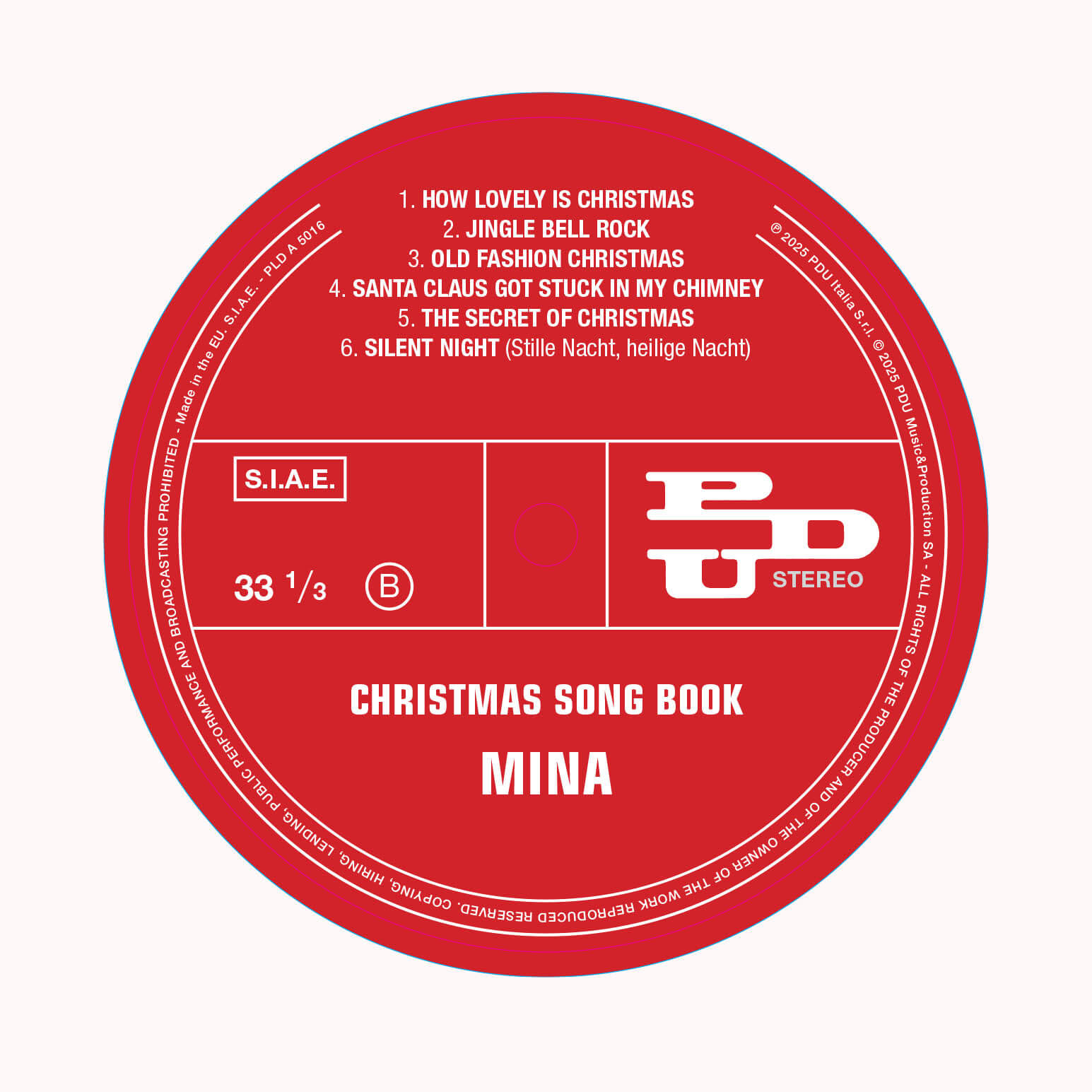 Mina Christmas Song Book vinile LP natale jazz