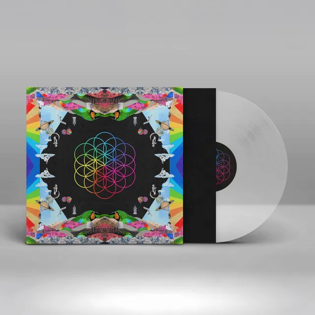 Coldplay A Head Full of Dreams LP vinile trasparente