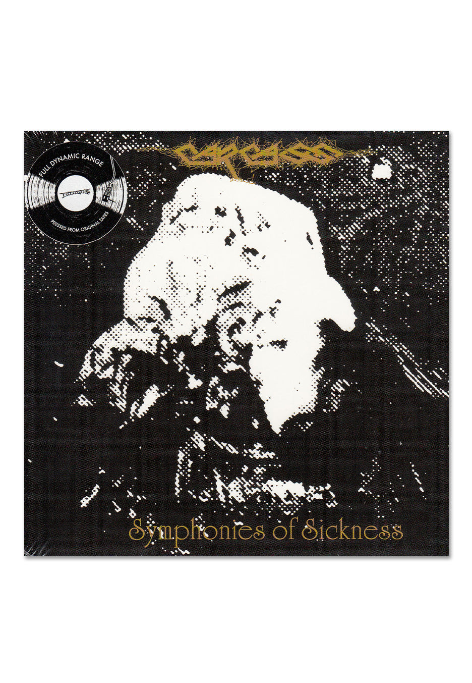 Carcass Symphonies Of Sickness vinile colorato black/white death metal