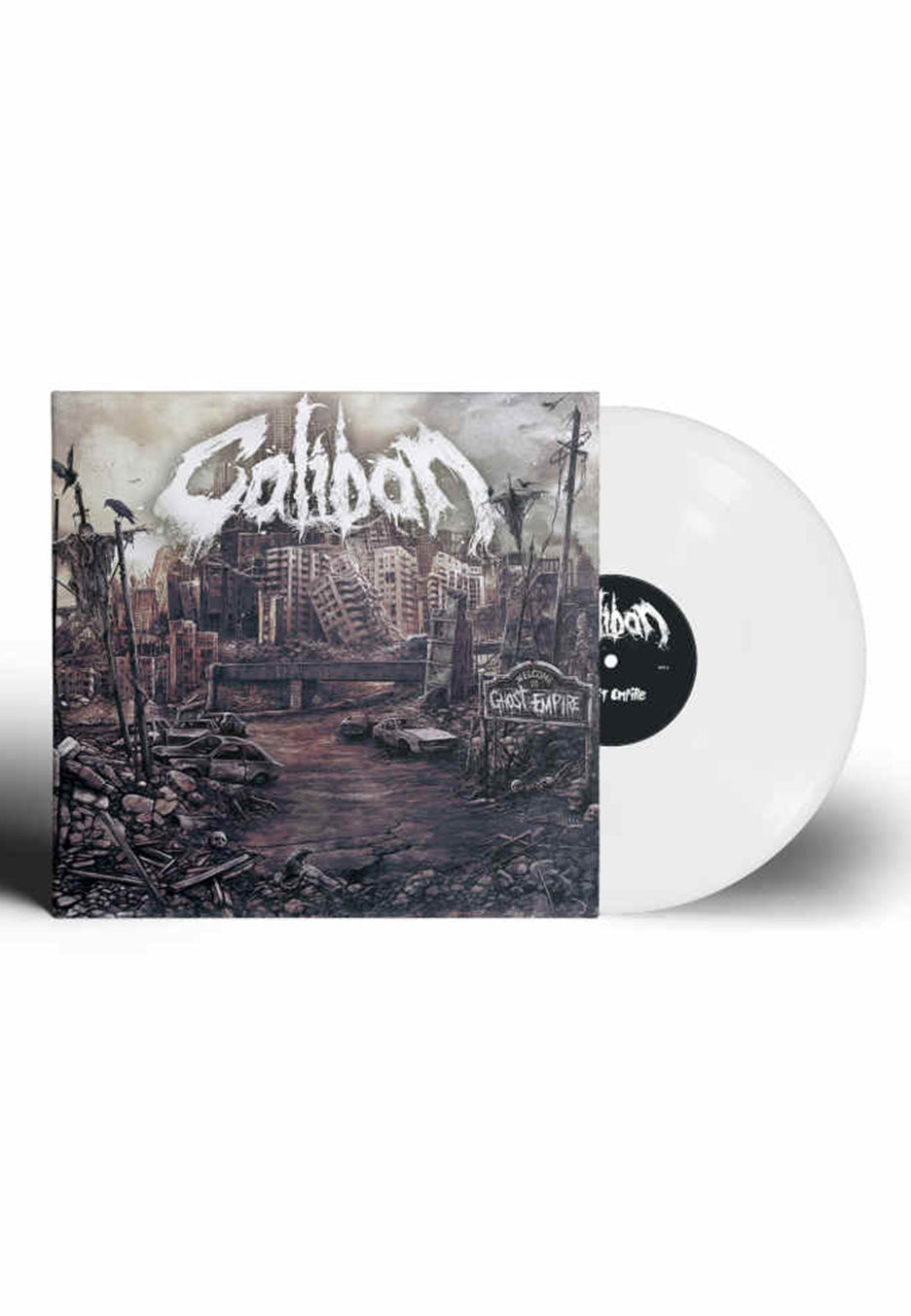 Caliban Ghost Empire vinile LP bianco metalcore