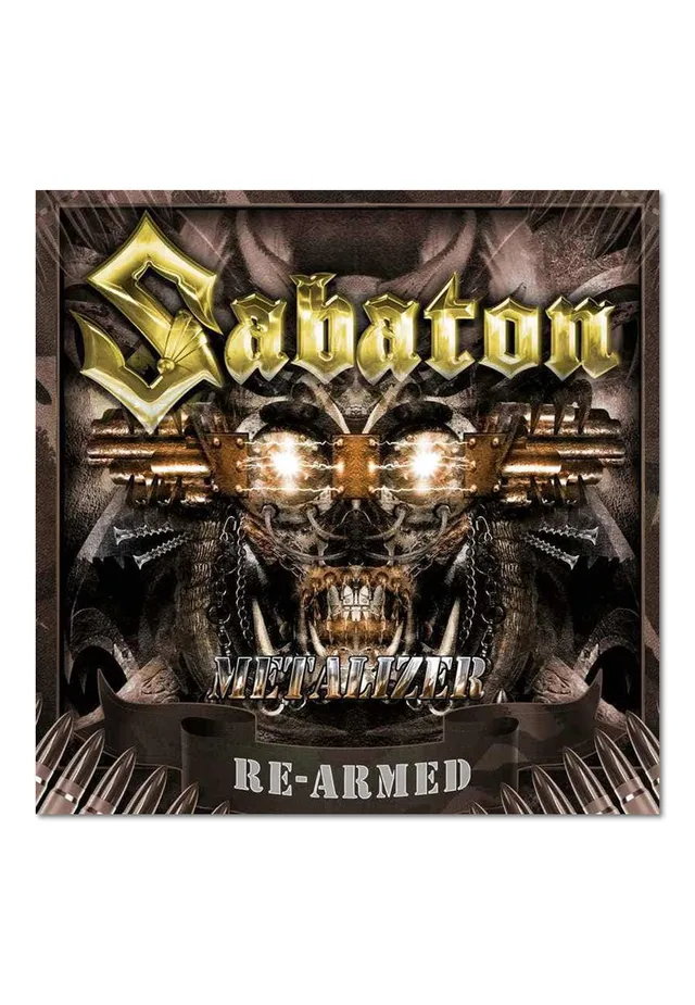 Sabaton Metalizer Re-Armed doppio CD power metal