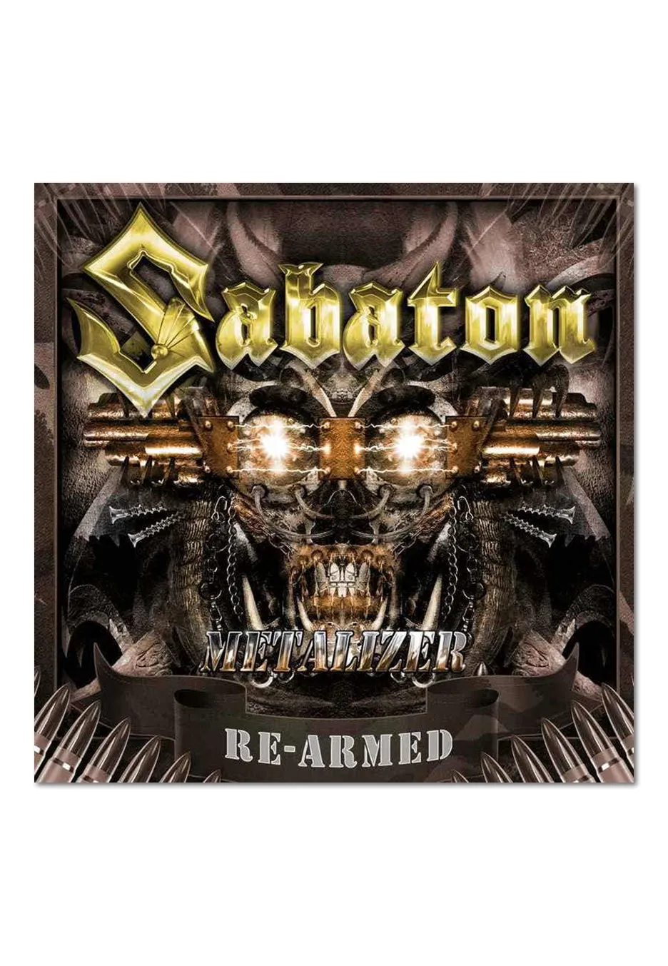 Sabaton Metalizer Re-Armed doppio CD power metal