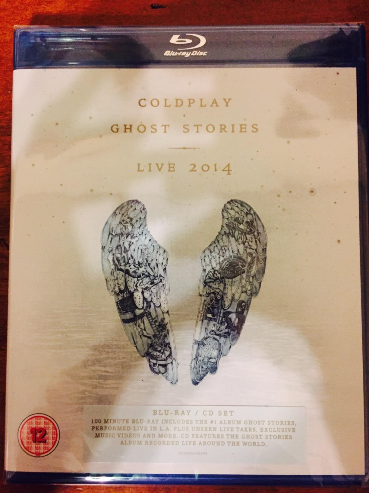 Coldplay Ghost Stories Live 2014 CD album live