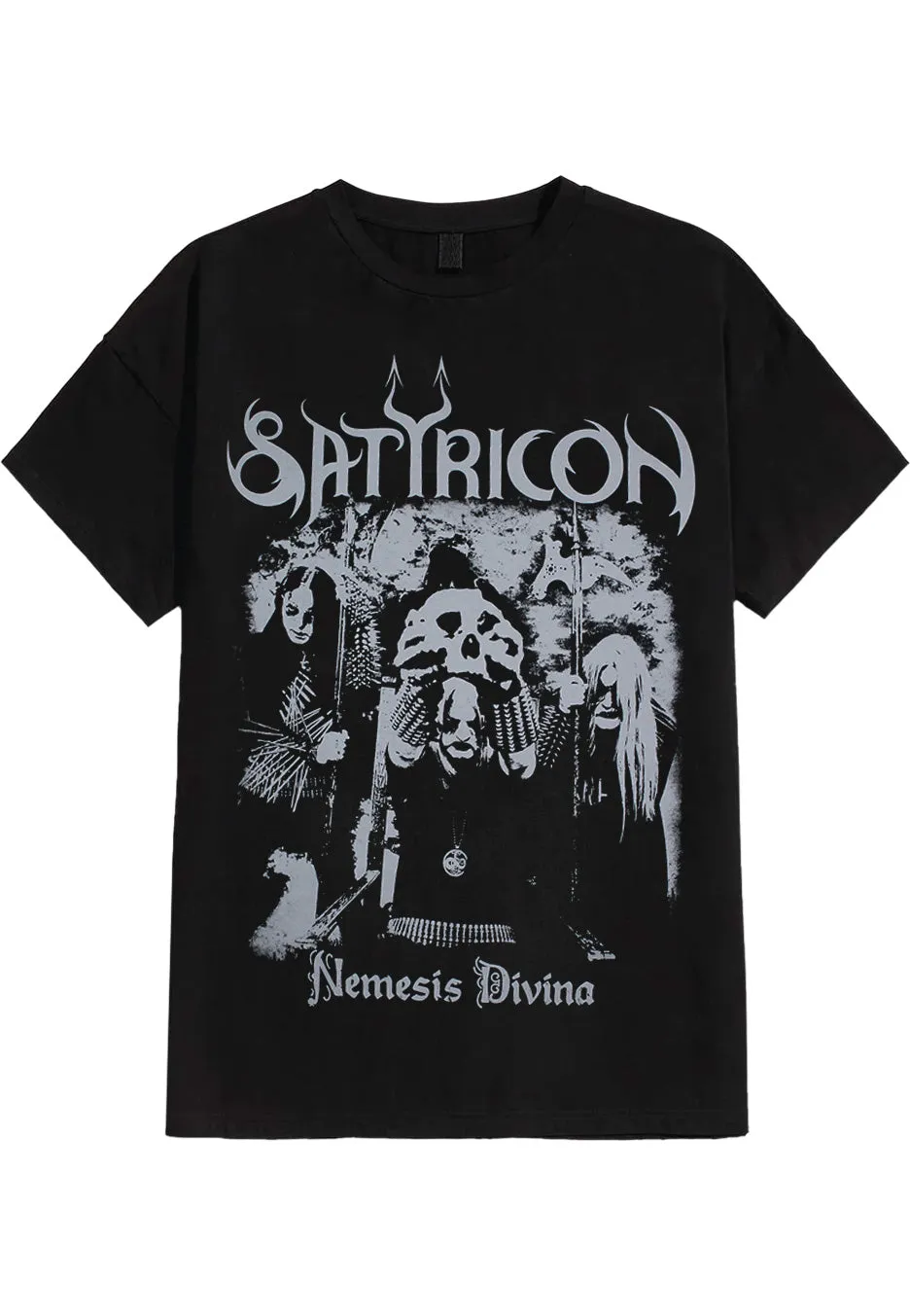 Satyricon Nemesis Reduced maglietta uomo nera taglia M black metal
