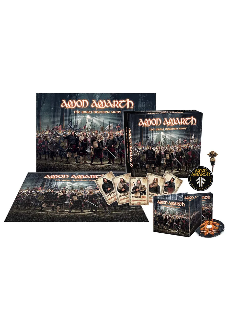 Amon Amarth The Great Heathen Army CD box set speciale