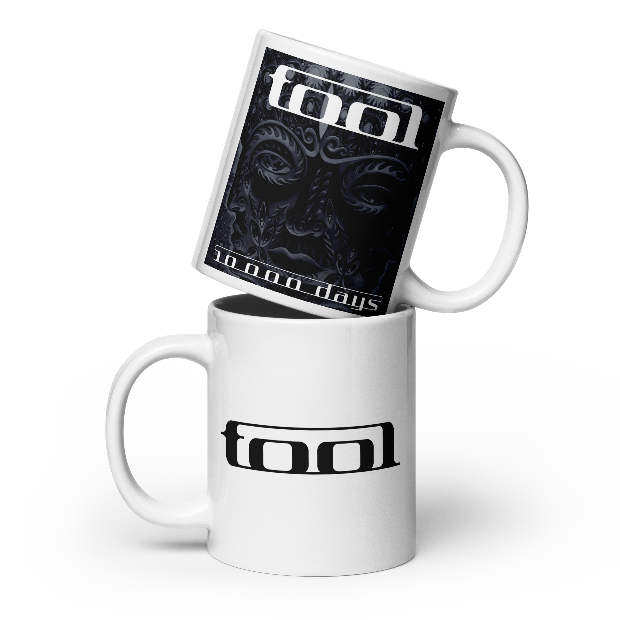 Tool 10000 Days Album Cover tazza bianca 20 oz ceramica