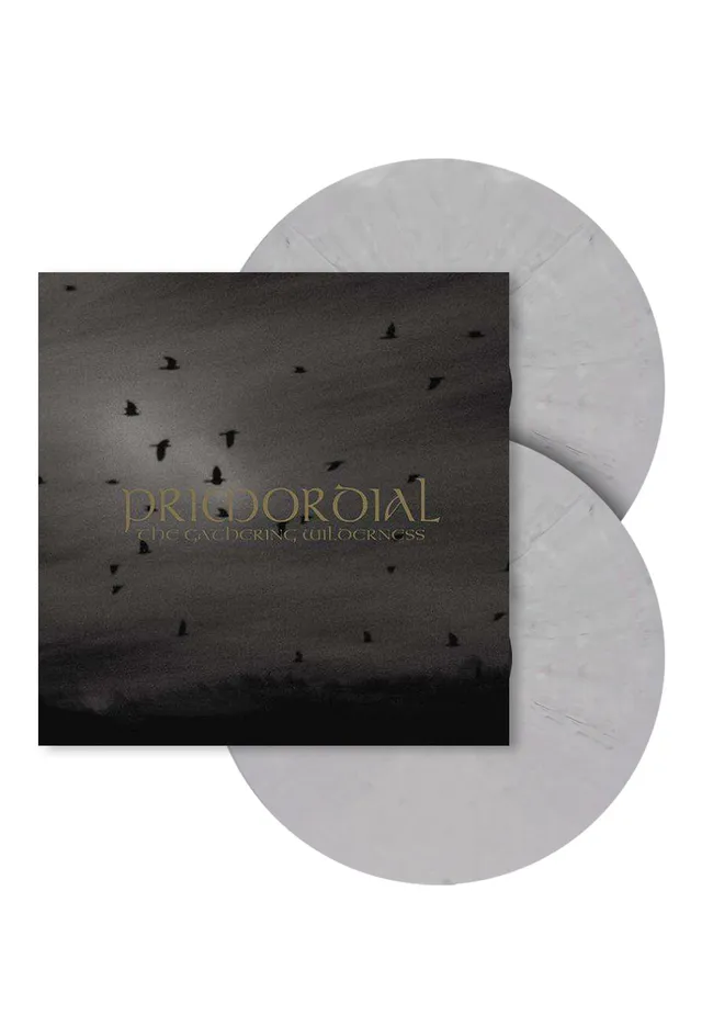 Primordial The Gathering Wilderness vinile LP grigio 2 LP