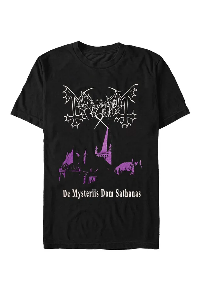 Mayhem De Mysteriis Dom Sathanas T-Shirt nera black metal