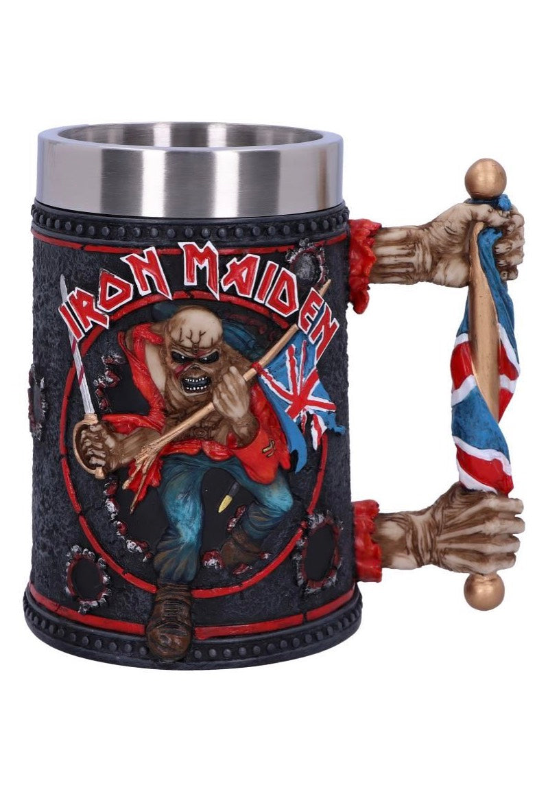 Iron Maiden Tankard Boccale resina heavy metal Onesize