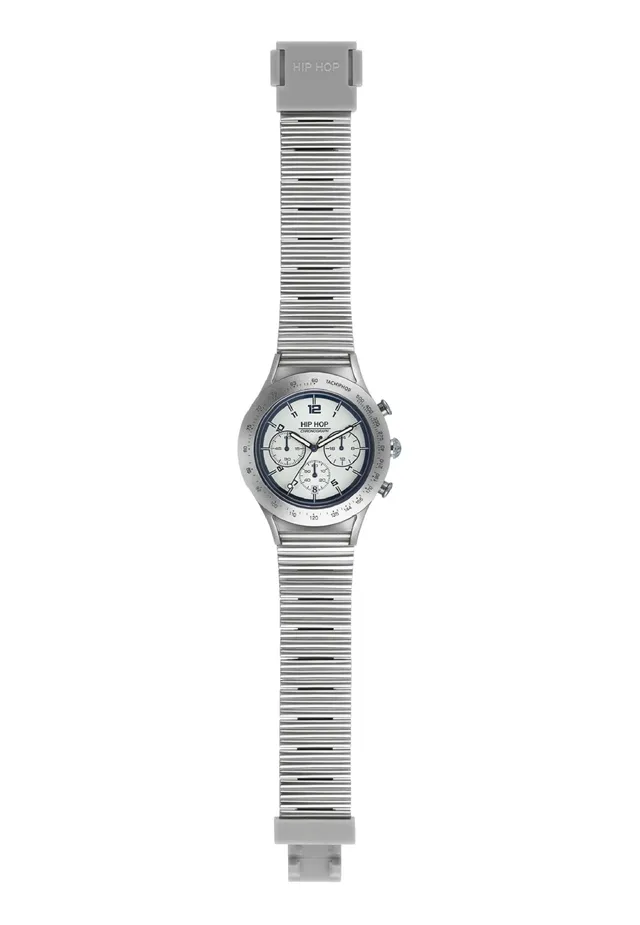 Hip Hop X Man HWU0730 orologio uomo alluminio bianco
