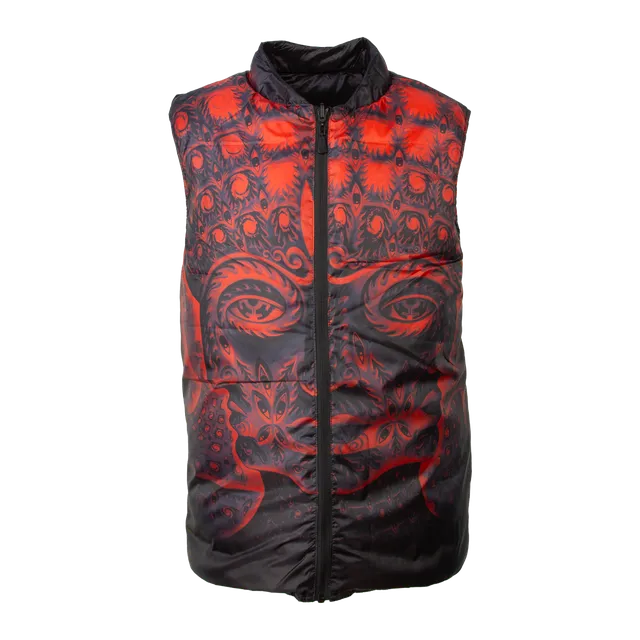Tool 10000 Days Vest gilet reversibile nero poliestere