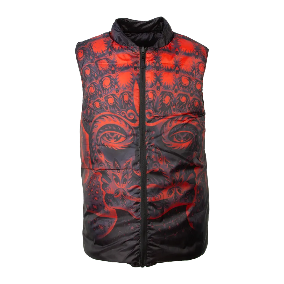 Tool 10000 Days Vest gilet reversibile nero poliestere