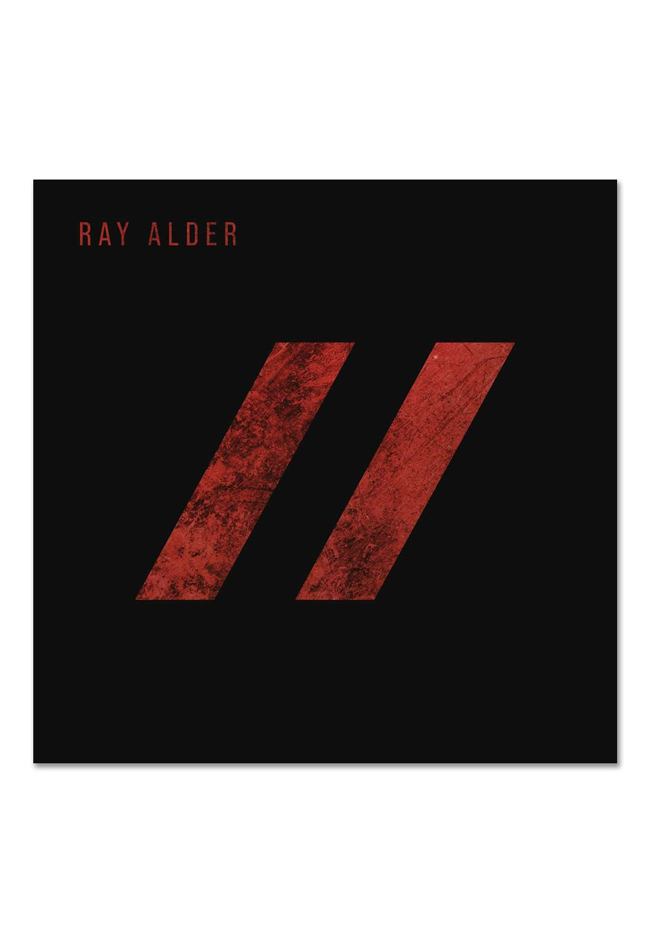 Ray Alder II vinile colorato rosso trasparente