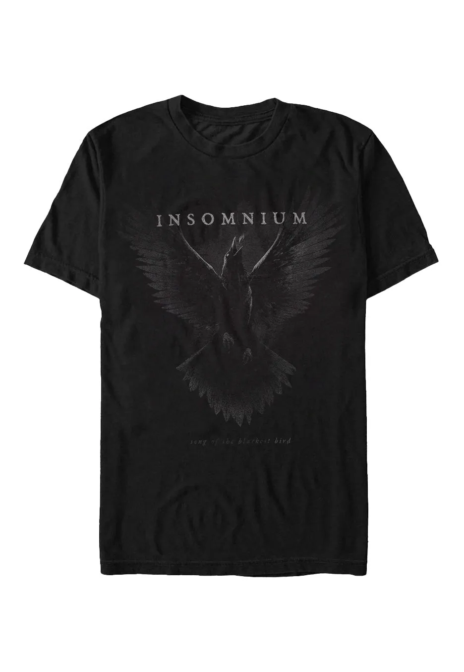 Insomnium The Blackest Bird maglietta uomo nera melodic