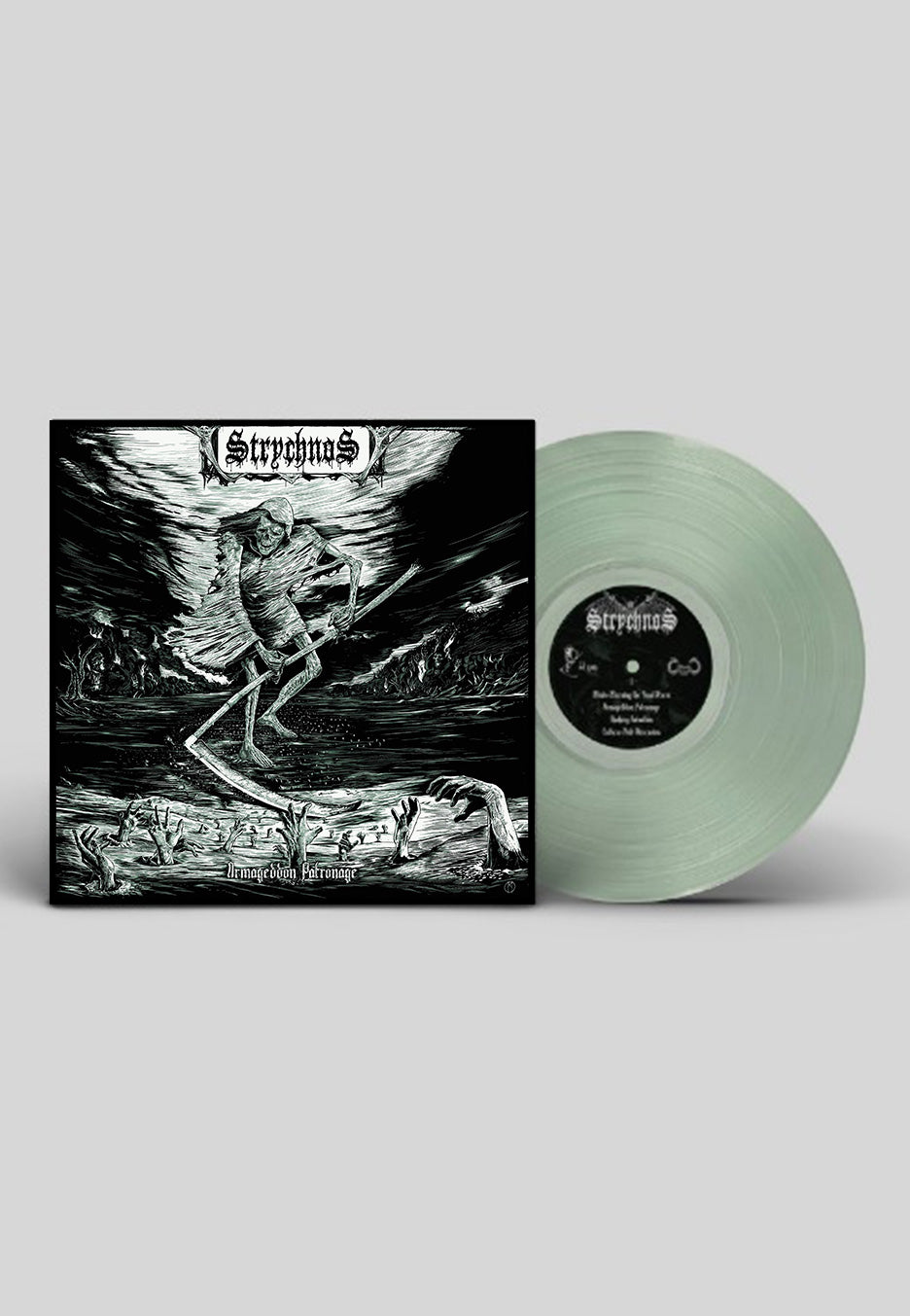 Strychnos Armageddon Patronage vinile verde LP colorato