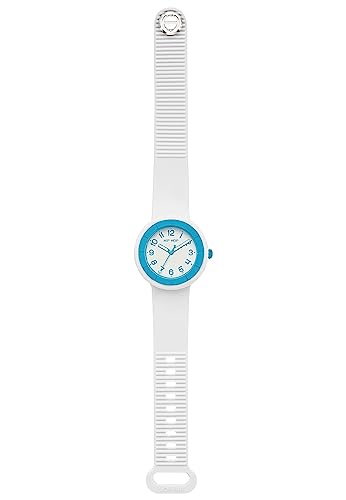 Hip Hop Hero.Dot Neon Blue orologio donna silicone 34 mm quarzo