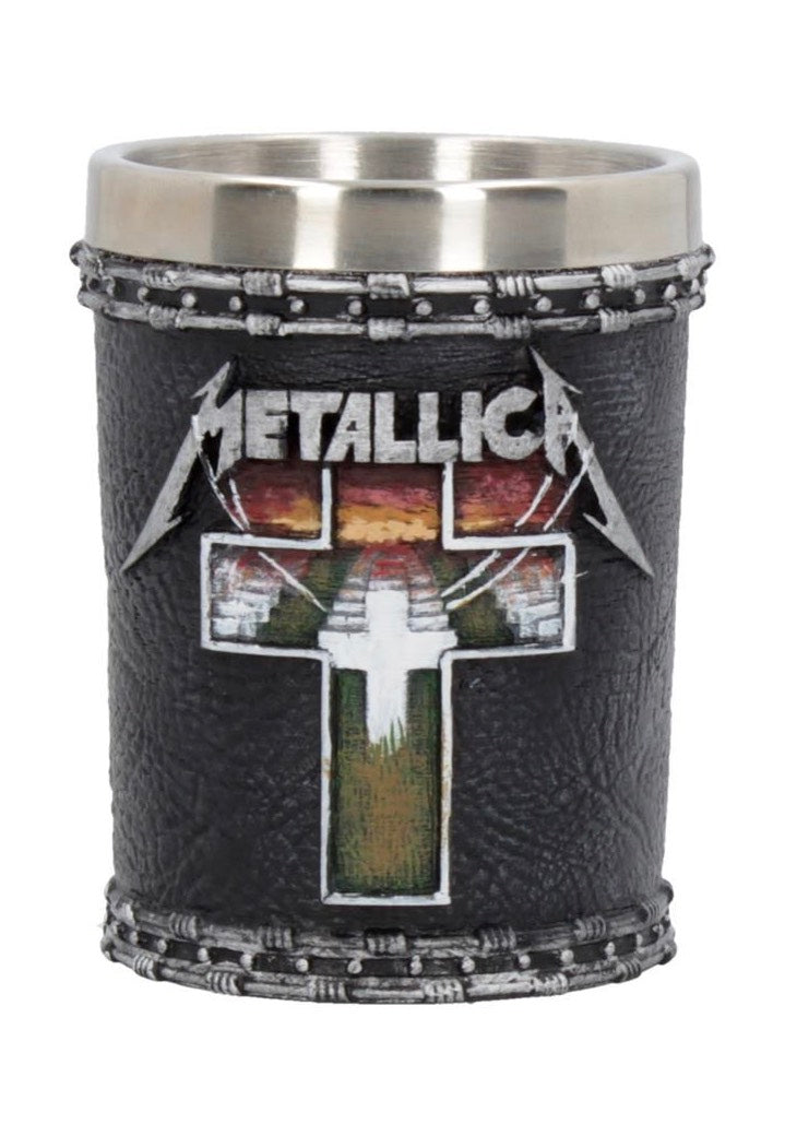 Metallica Master Of Puppets bicchierino shot vetro onesize