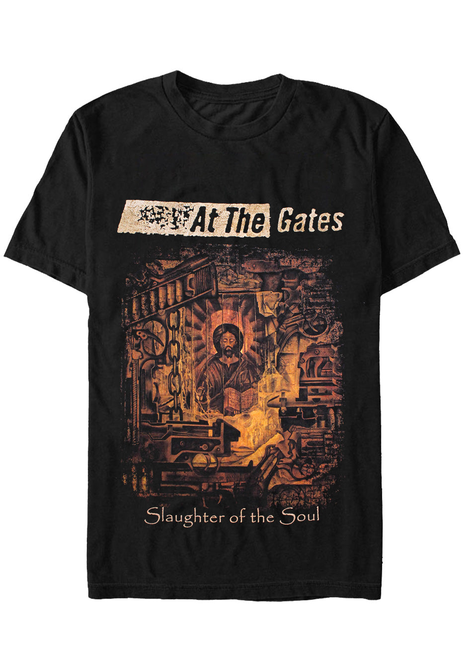 At The Gates Slaughter Of The Soul T-Shirt Nera Death Metal