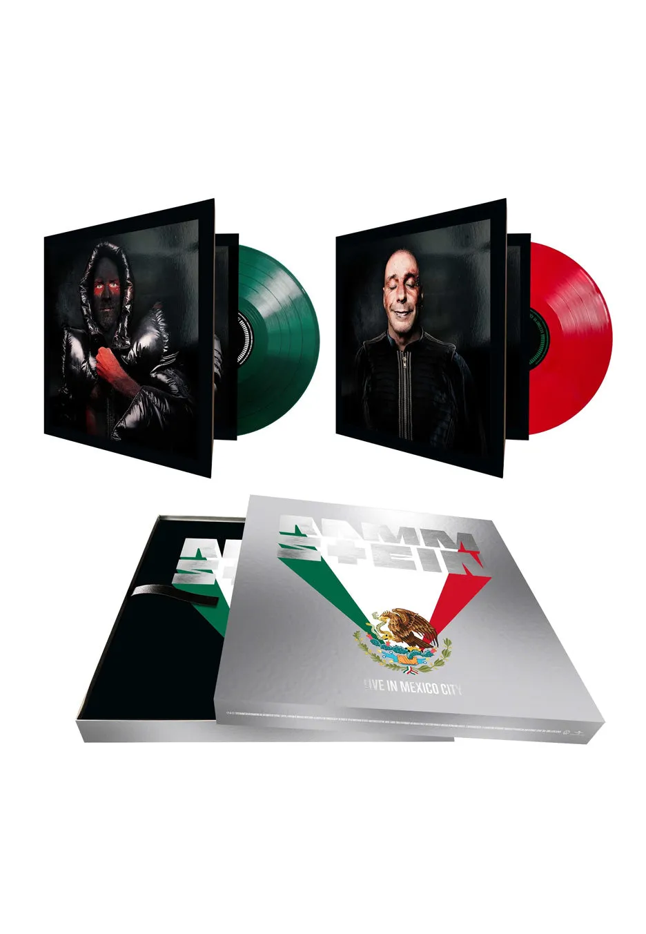 Rammstein Live In Mexico City 4 LP Vinile colorato 180g live