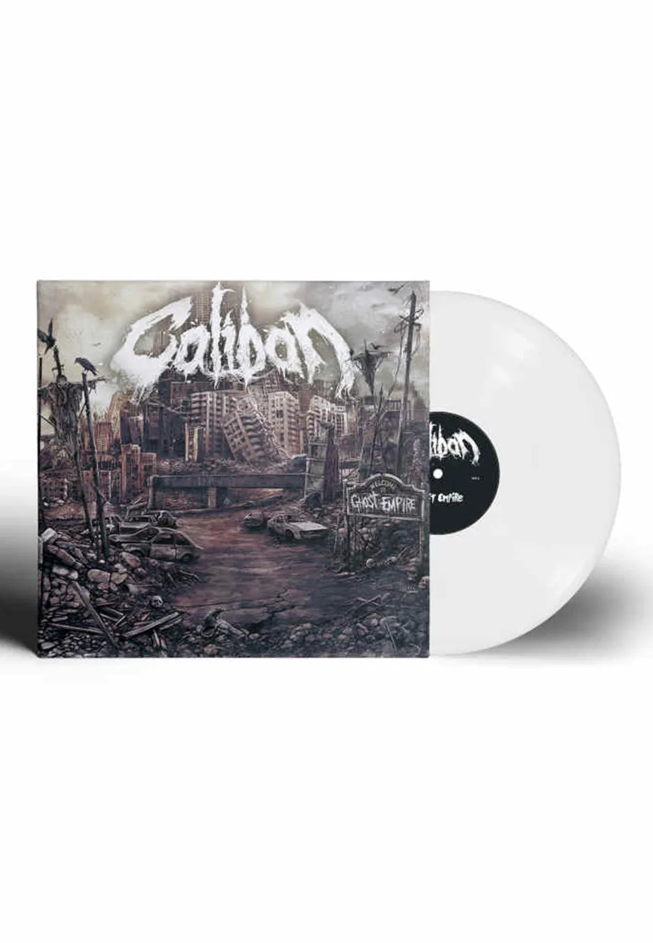 Caliban Ghost Empire vinile LP bianco metalcore