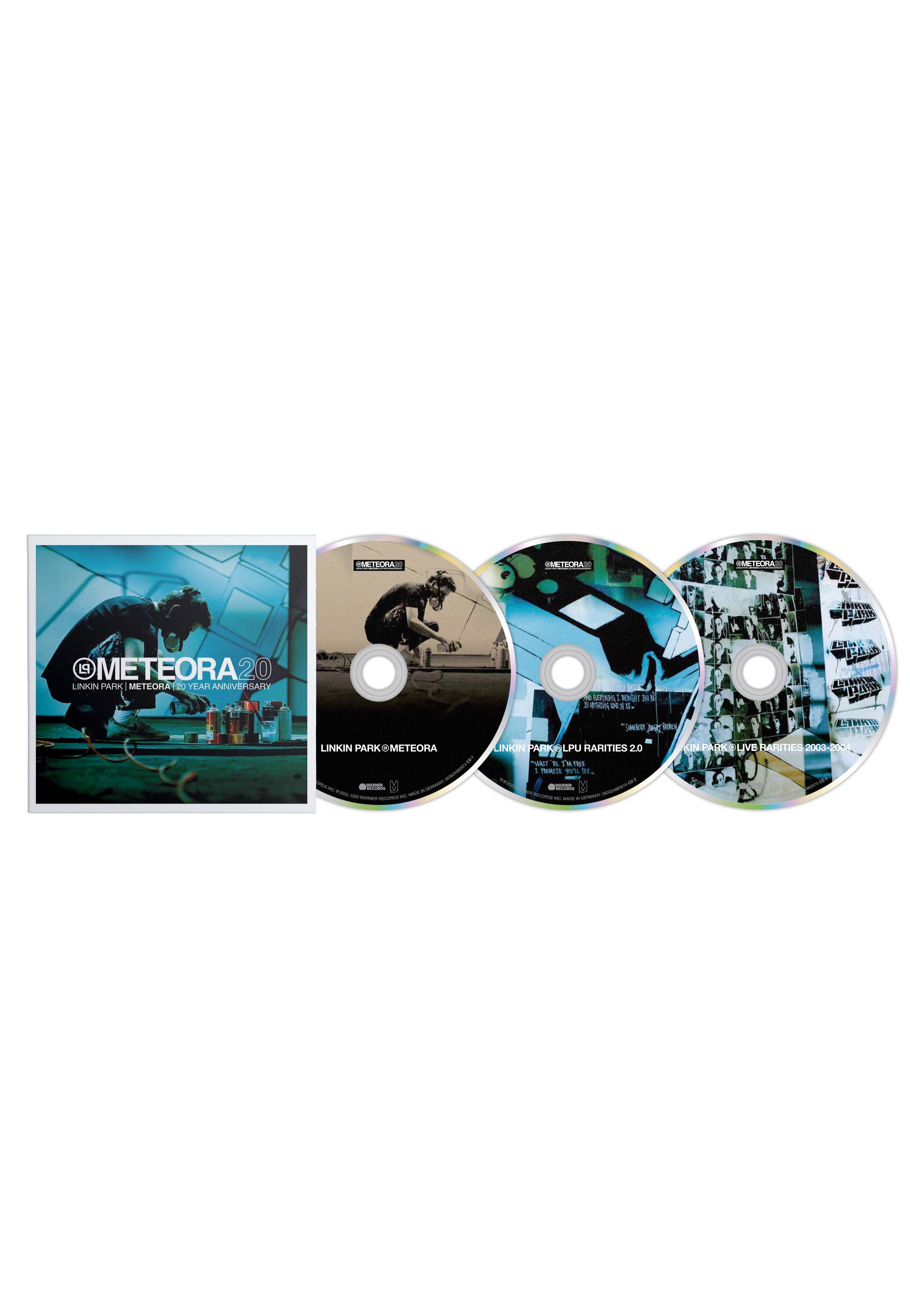 Linkin Park Meteora 20th Anniversary Deluxe 3 CD digipak