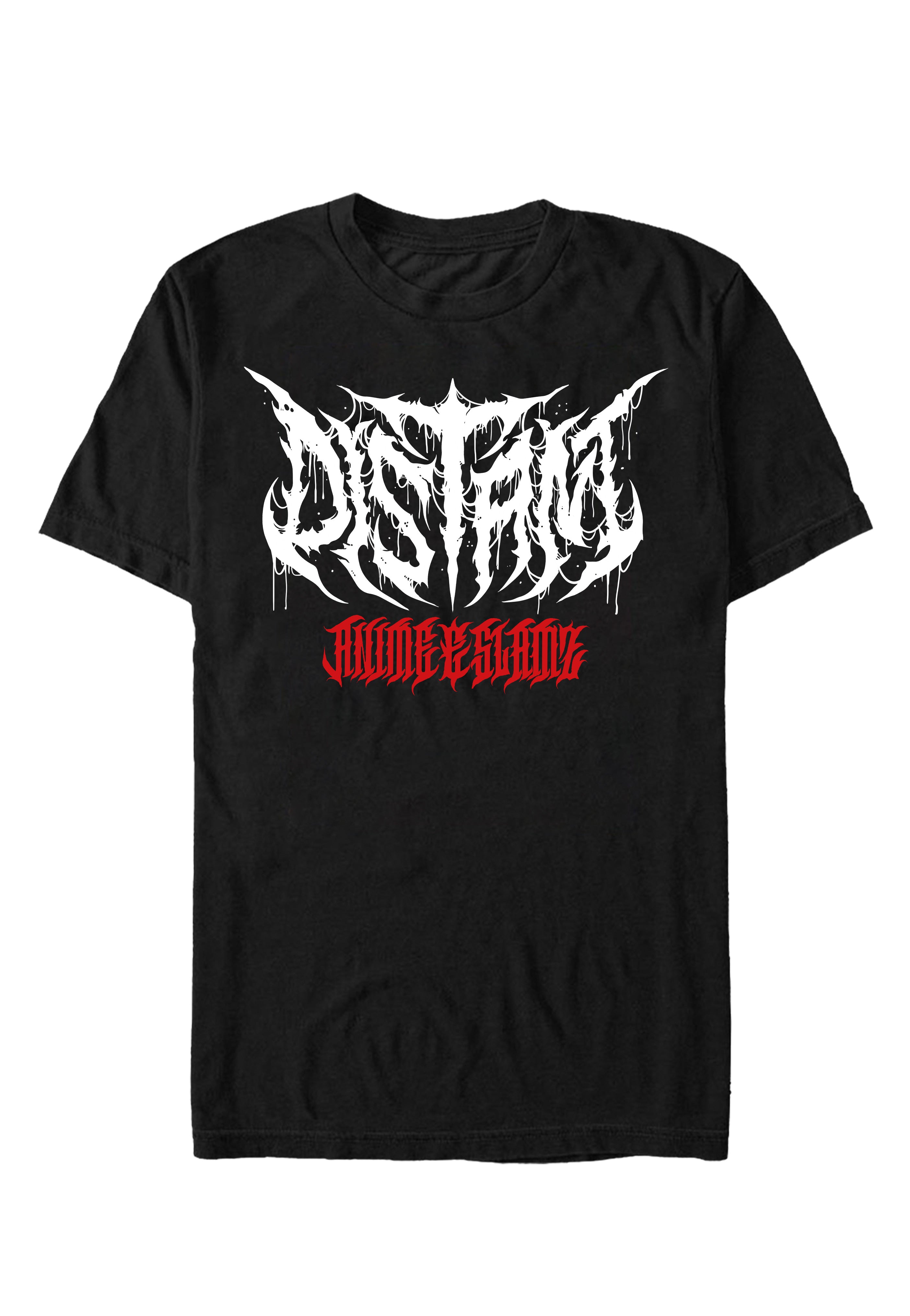 Distant Animeslams t-shirt nera deathcore