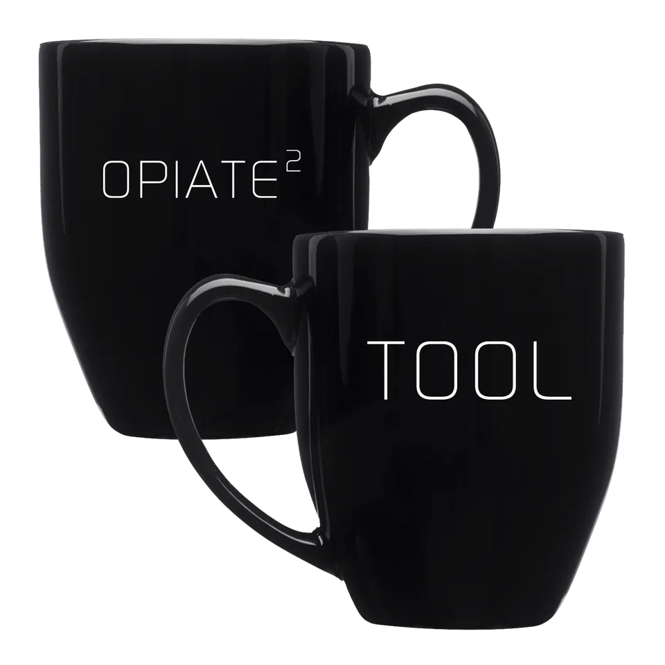 Tool Opiate² tazza mug bistro ceramica 16 oz logo