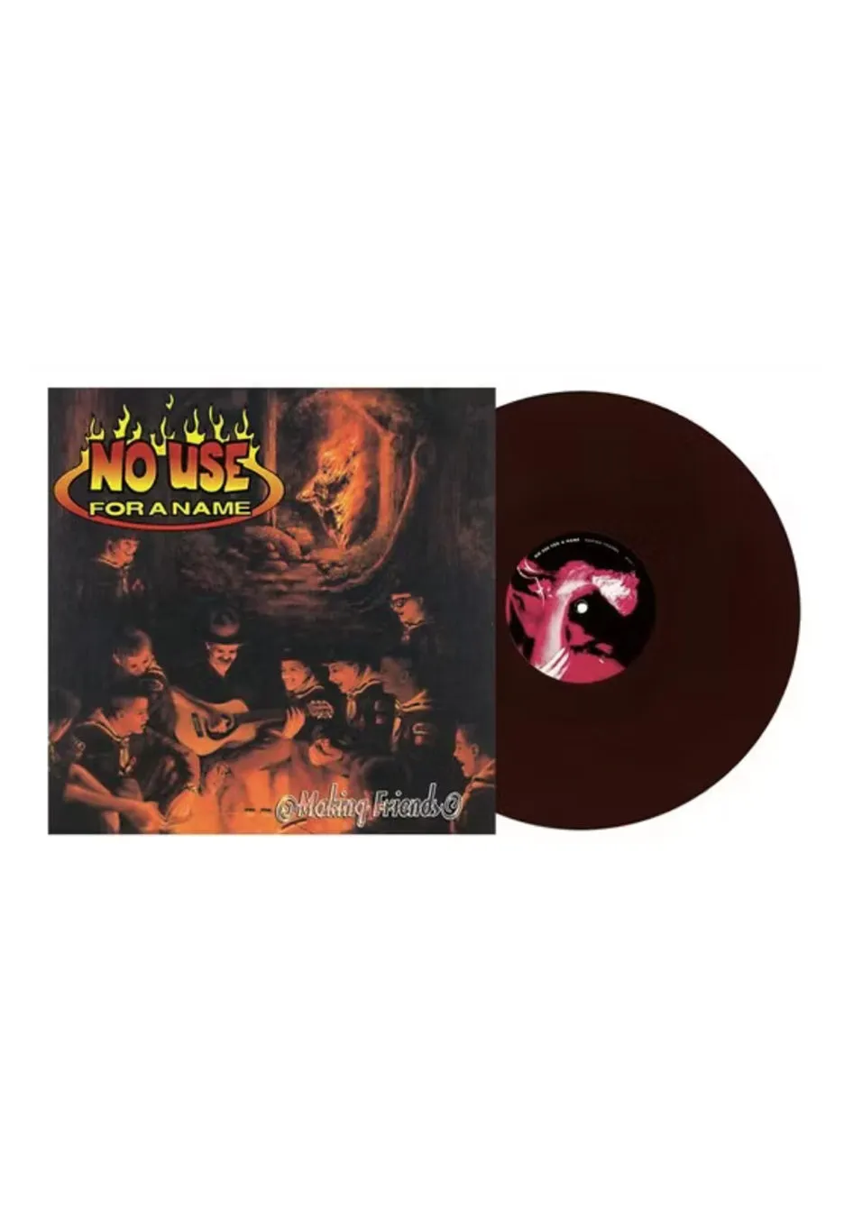 No Use For A Name Making Friends vinile LP marrone limitato