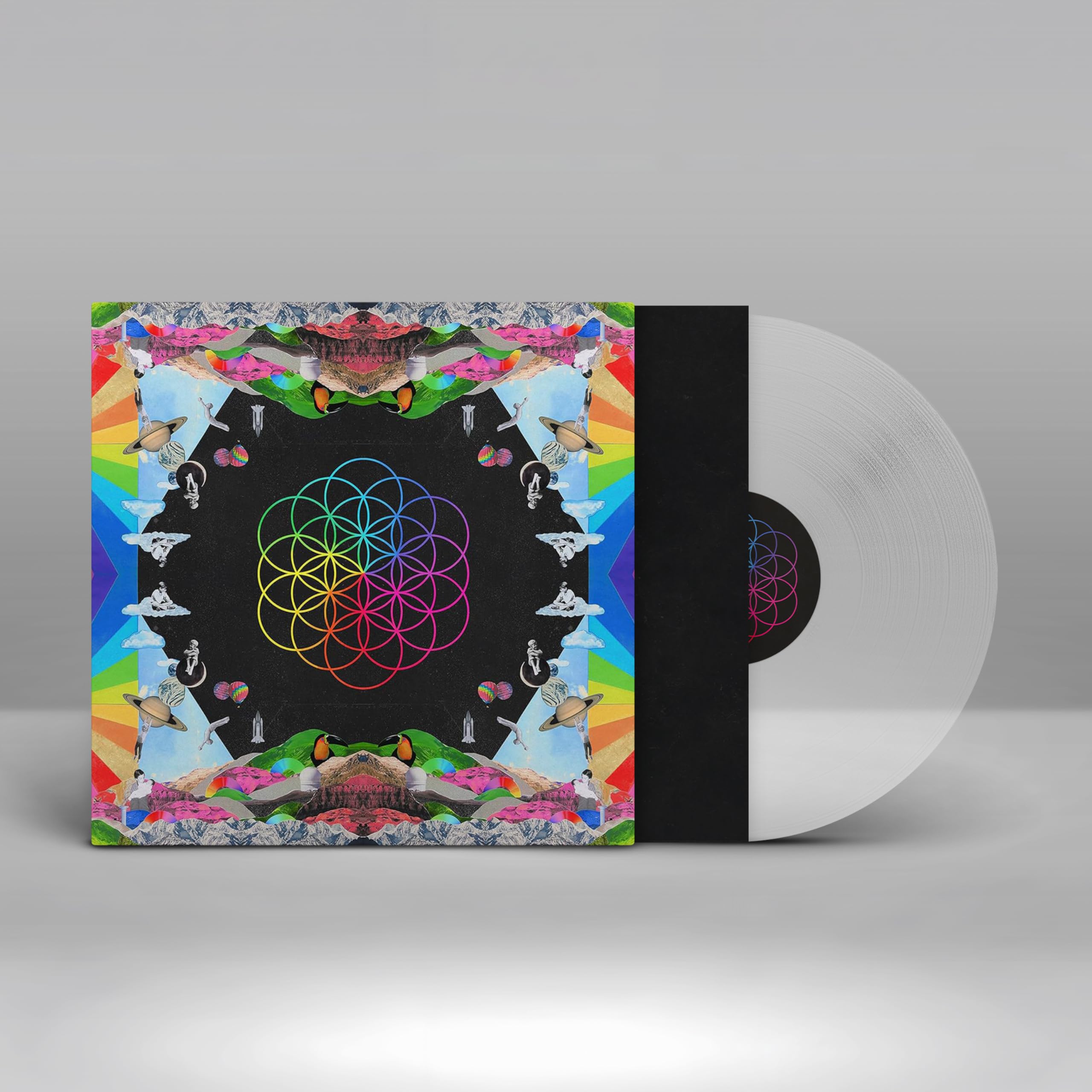 Coldplay A Head Full of Dreams LP vinile trasparente