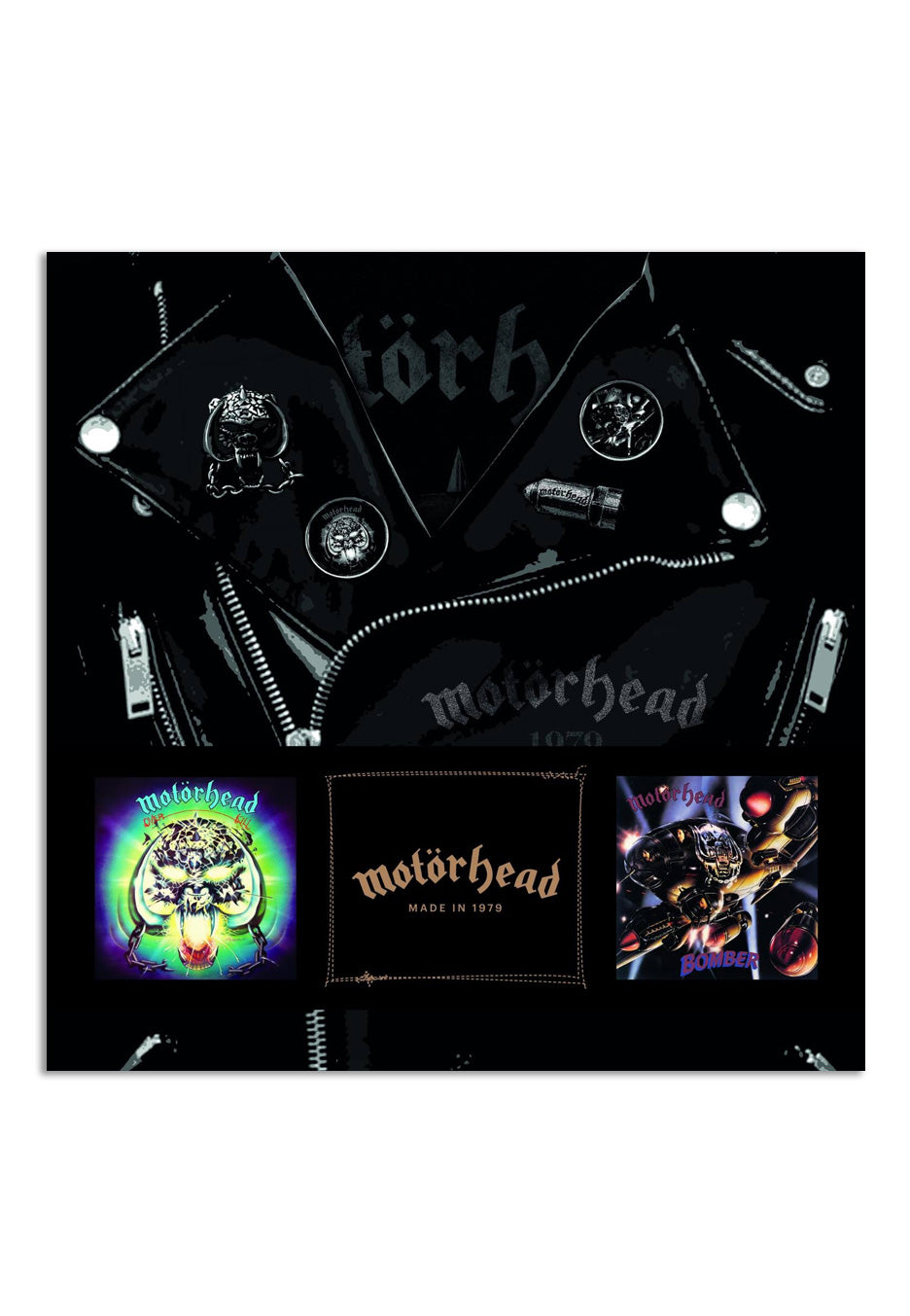 Motörhead 1979 Ltd. Box Set Vinile 180g hard rock