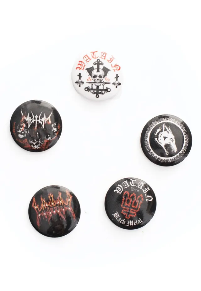 Watain Black Metal Militia Set 5 Spille Multicolor