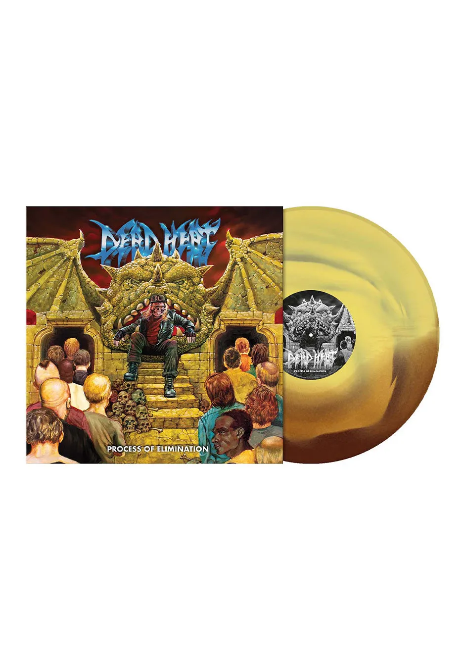 Dead Heat Process Of Elimination LP Vinile Yellow Brown