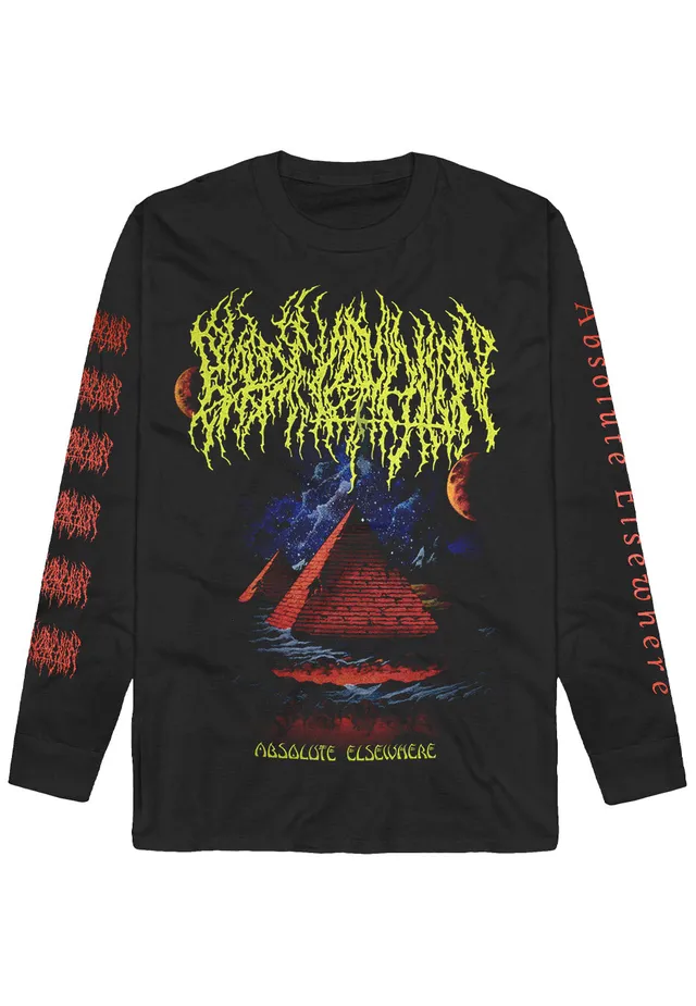 Blood Incantation Pyramid Longsleeve maglia nera