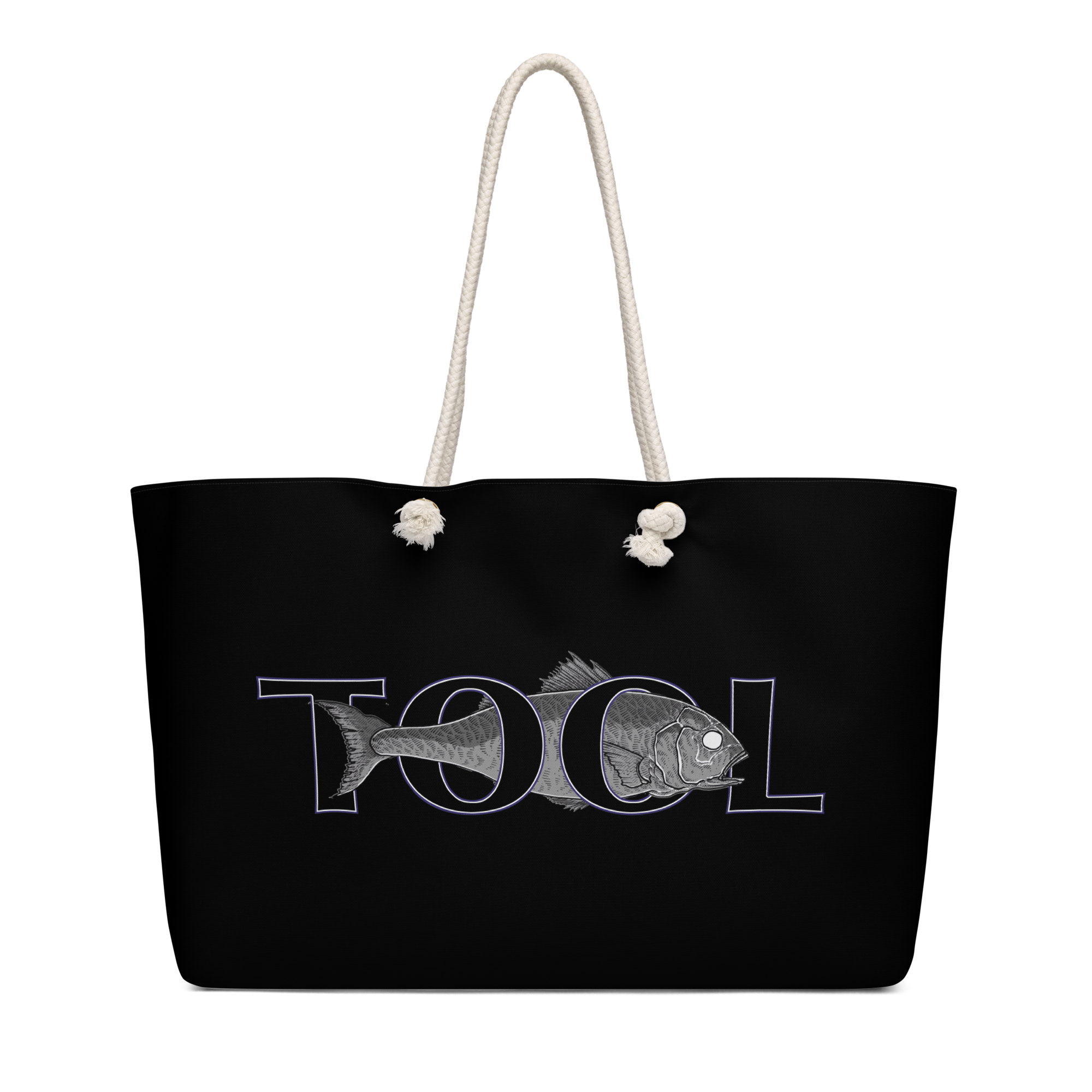 Tool Fish Logo borsa weekend tote poliestere 60,9 cm