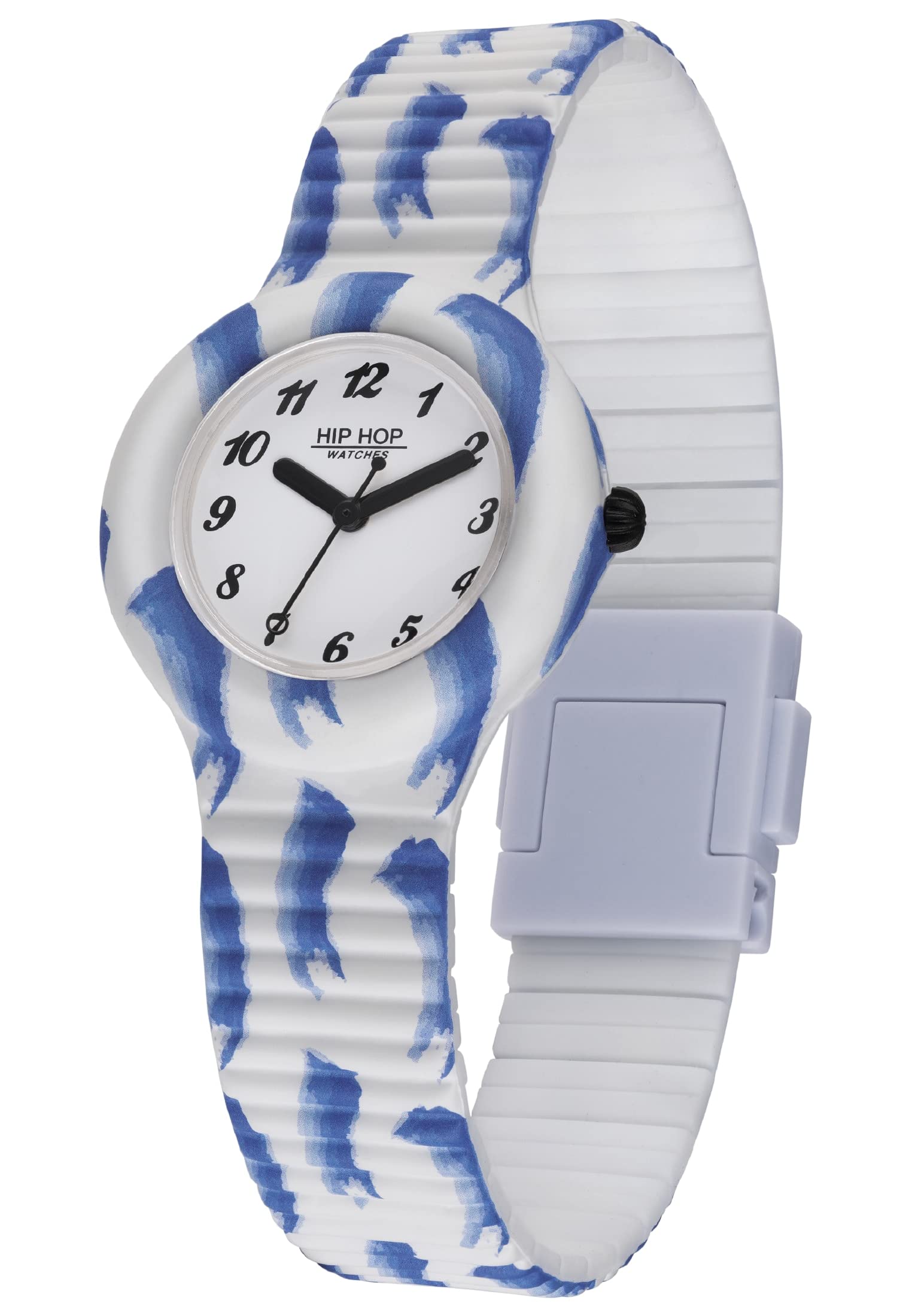 Hip Hop Hero 32 HWU1107 Orologio Donna Bianco Silicone