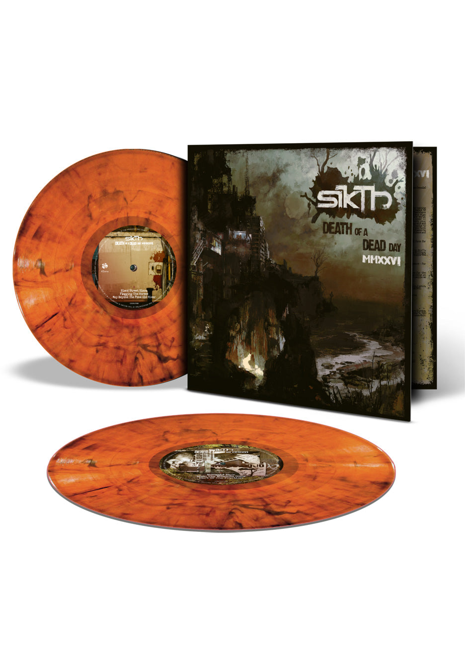 SikTh Death of a Dead Day MMXXVI 2 LP arancione smoke