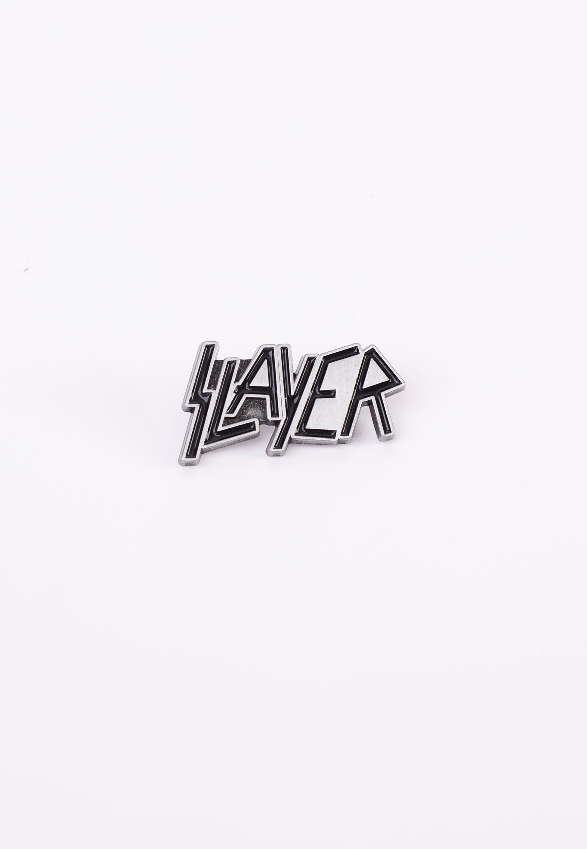 Slayer Logo spilla pin metallo grigio onesize thrash metal