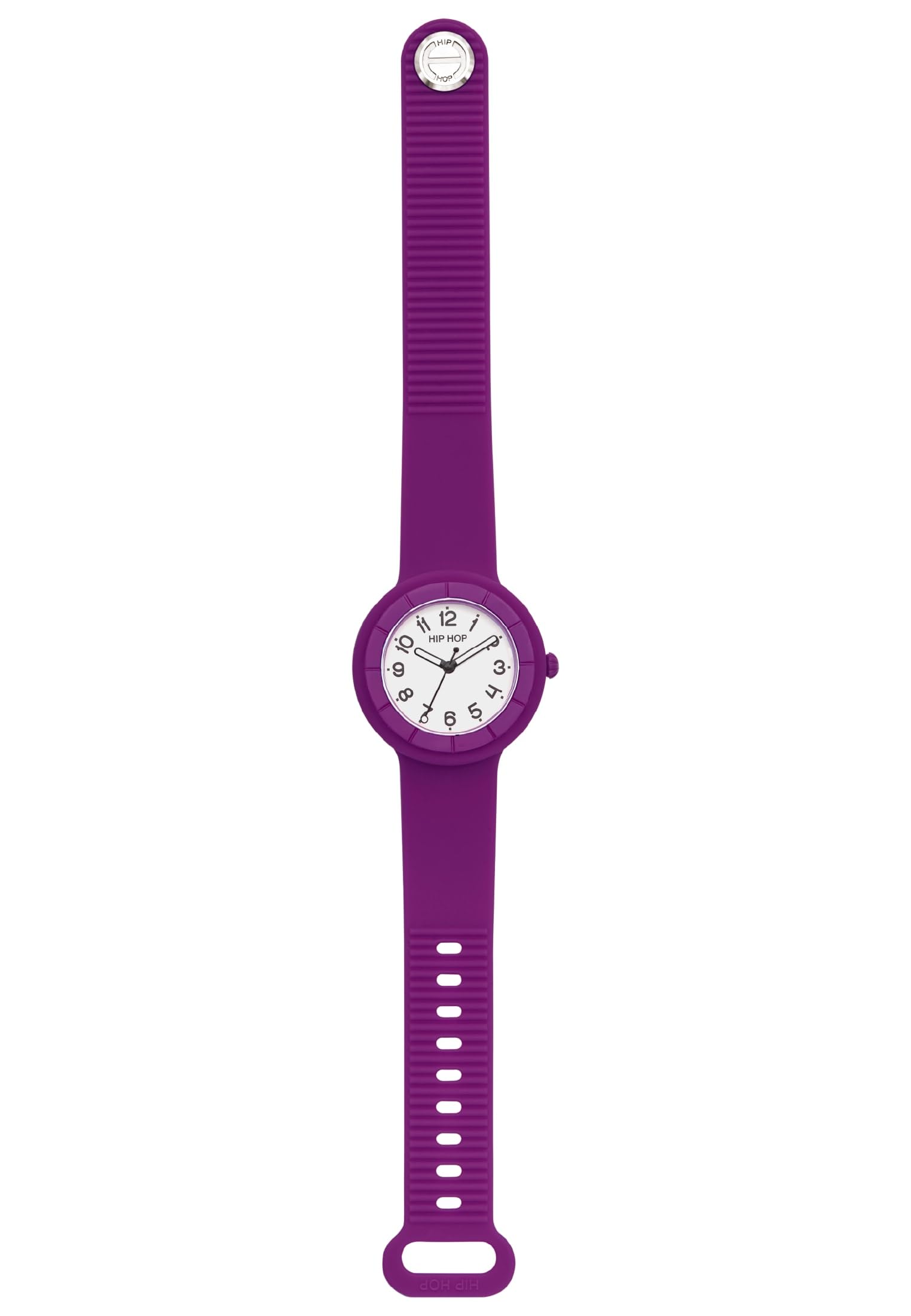 Hip Hop Hero.Dot Orologio Donna Silicone Viola 34 mm