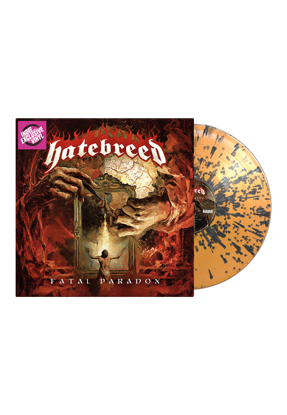 Hatebreed Fatal Paradox Vinile Splatter Arancione
