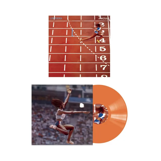 Mina Leggera LP Vinile Arancione Numerato 25° Anniversario
