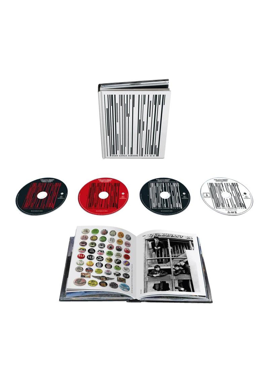 Stiff Little Fingers Nobody's Heroes mediabook 3 CD+DVD punk