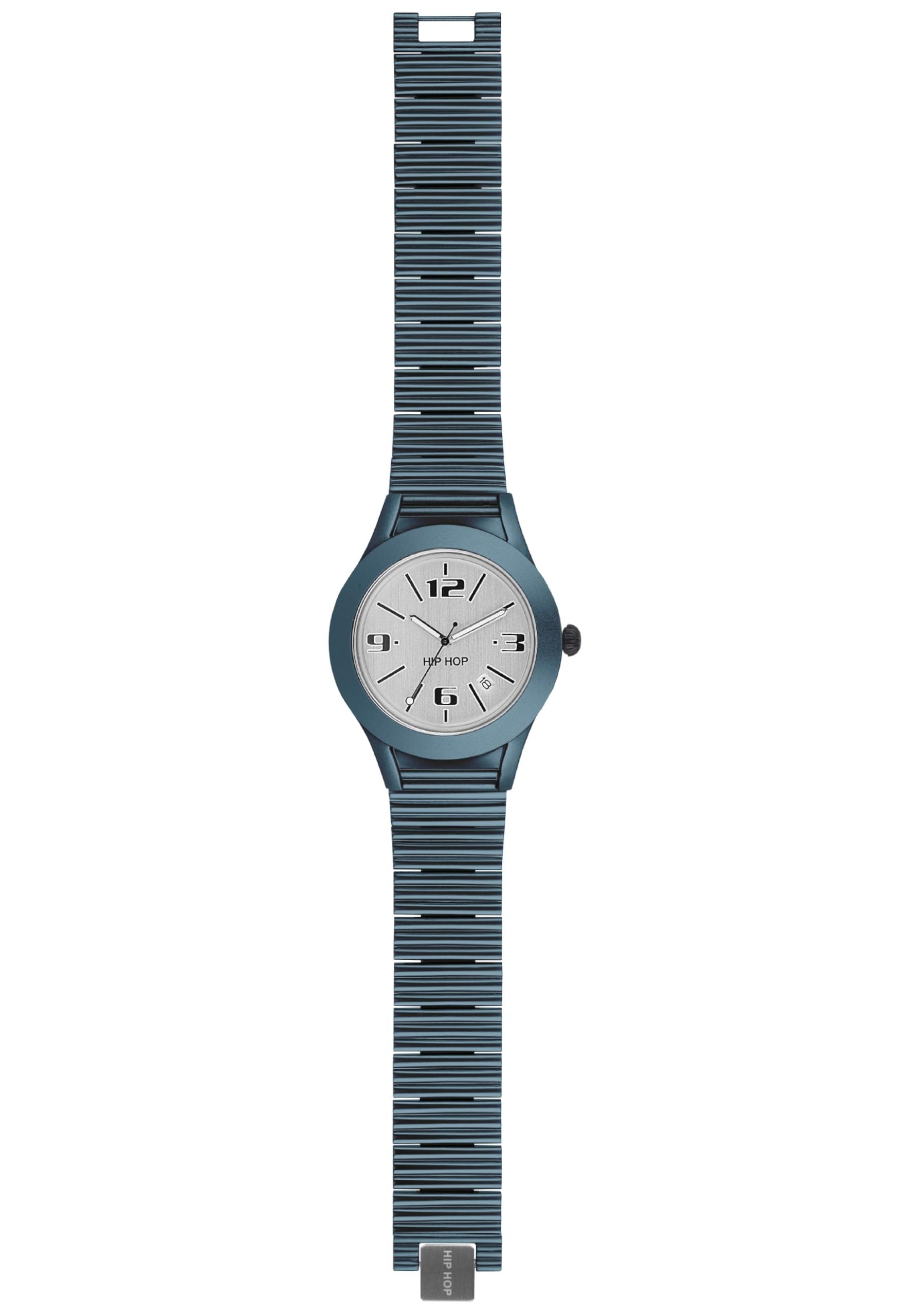 Hip Hop X Man Orologio Uomo 42 mm Grigio Alluminio